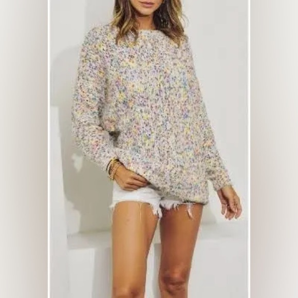 Westport Multicolor Knit Sweater Women's Size XL - Picture 1 of 4